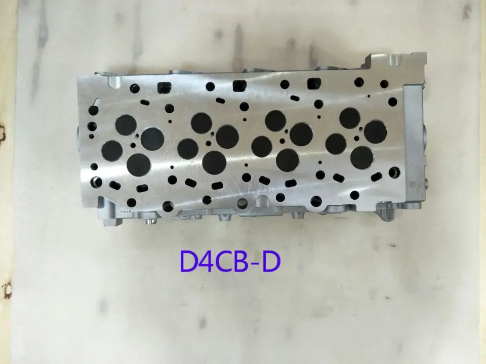 Hyundai D4CB cylinder head assembly (without cam and rockers) type D 2012 on Delphi type