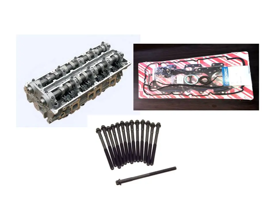 Ford Mazda WEAT Cylinder head assembly kit with VRS gaskets, bolts, camshafts and rockers