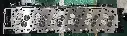 Isuzu 6HK1 SEMI-ASSY cylinder head EFI 4mm hole spacing
