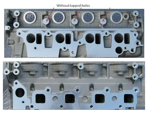 [191331] Nissan YD25 8 port cylinder head bare (non common rail)